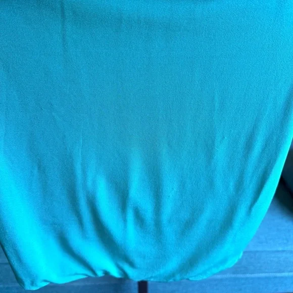 BCBGMAXAZRIA Teal Sleeveless RetrDress - Picture 6 of 12